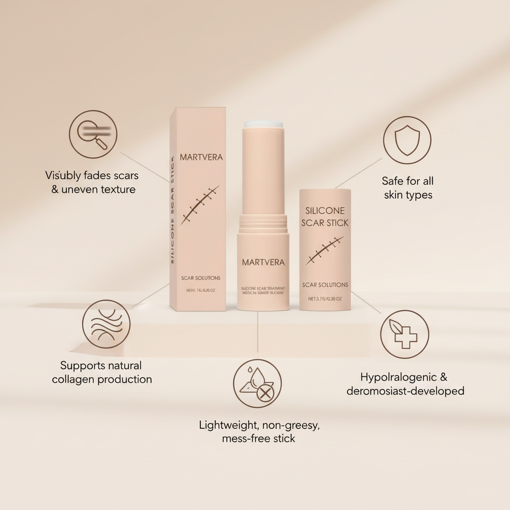 Martvera™ Silicon Scar Stick